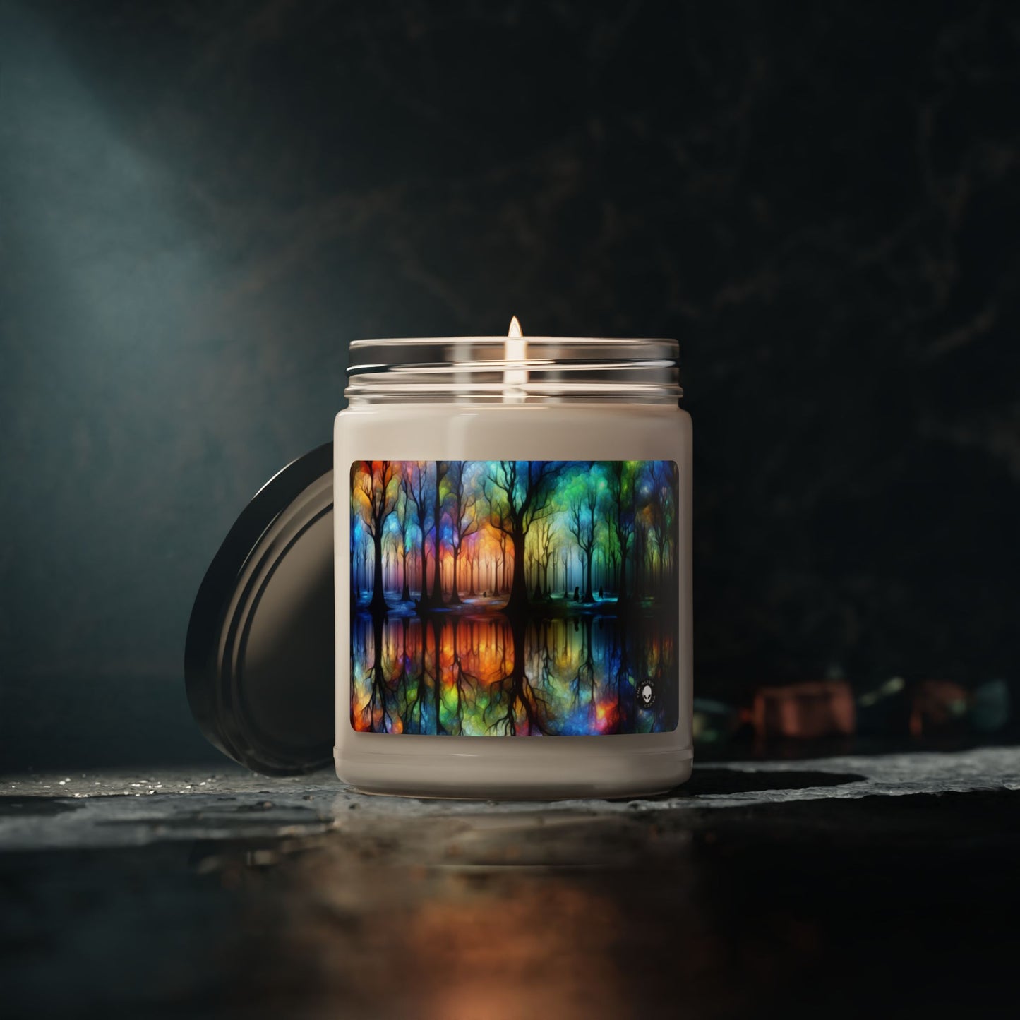 "Enchanted Rainbow Woods" - The Alien Scented Soy Candle 9oz