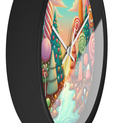 "Sugar Rush Forest" - L'horloge murale extraterrestre