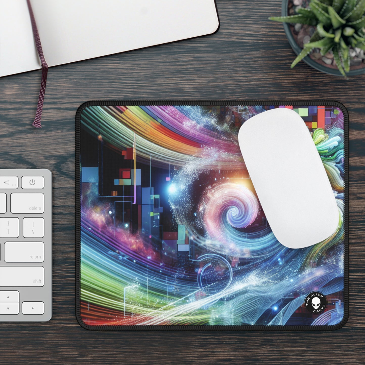 "Fluid Harmony: A Mesmerizing Video Symphony" - The Alien Gaming Mouse Pad Video Art