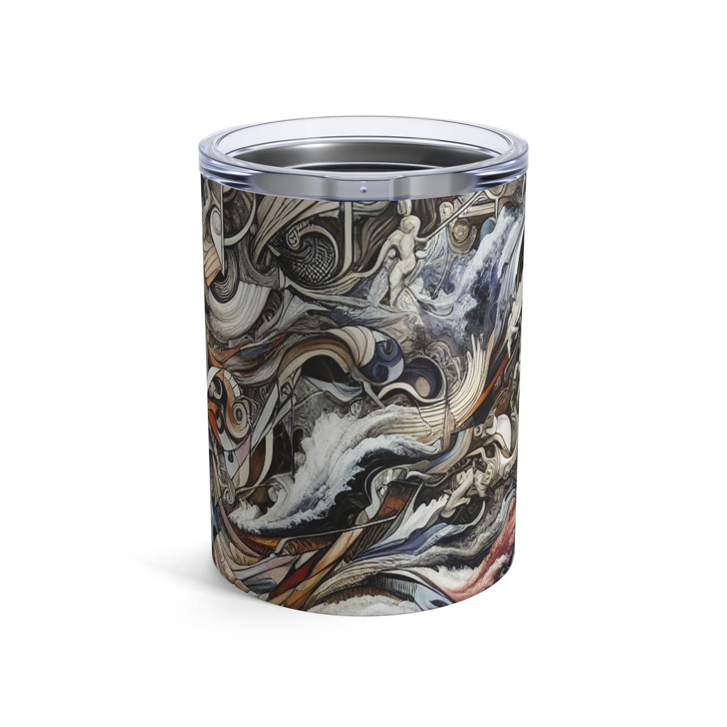 Título: "Tabúes desafiantes: más allá de los límites en el arte transgresivo" - The Alien Tumbler 10oz Transgressive Art