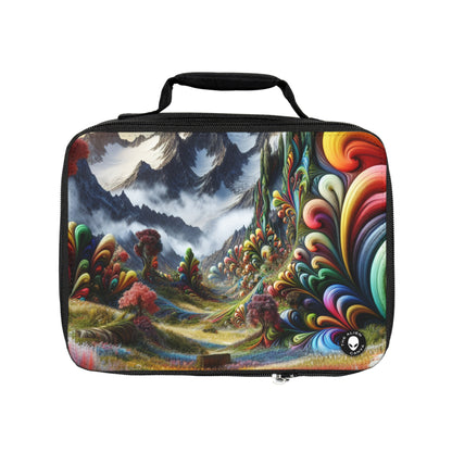 "Candy Mountains and Whimsical Valleys"- The Alien Lunch Bag