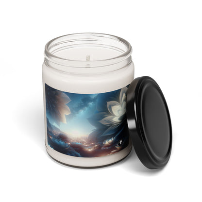 "Midnight Blooms: The Glow of Giant Flowers" - The Alien Scented Soy Candle 9oz