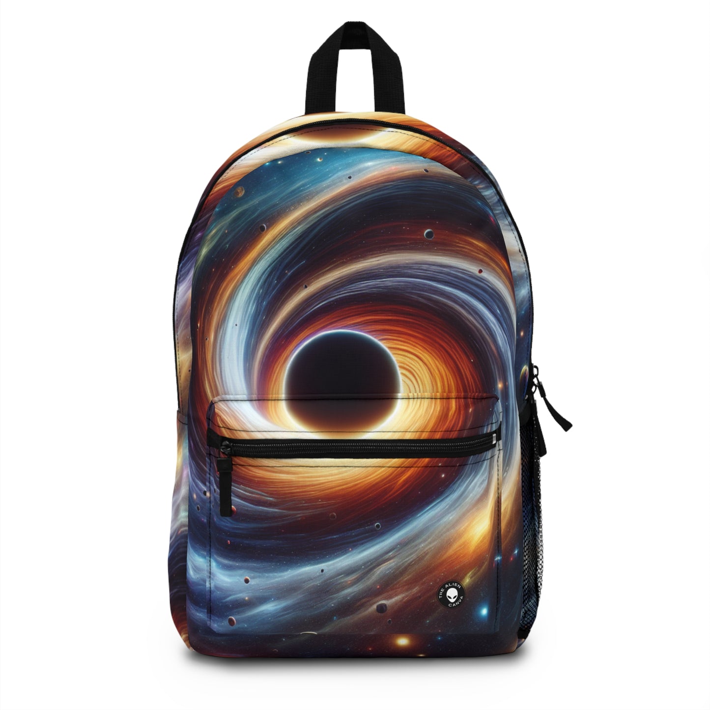 "Galactic Vortex: The Colorful Dance of Stars and Planets" - The Alien Backpack