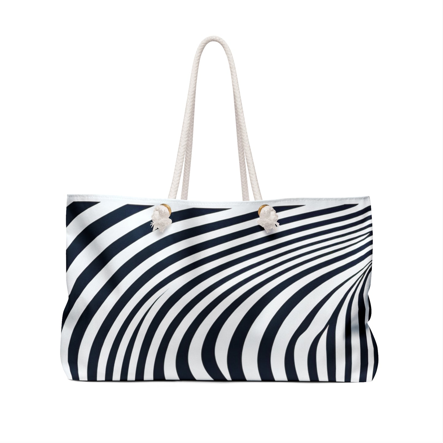 "Optical Illusion Wave" - The Alien Weekender Bag Op Art Style