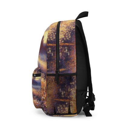 "Wildflower Sunrise" - The Alien Backpack Impressionism Style