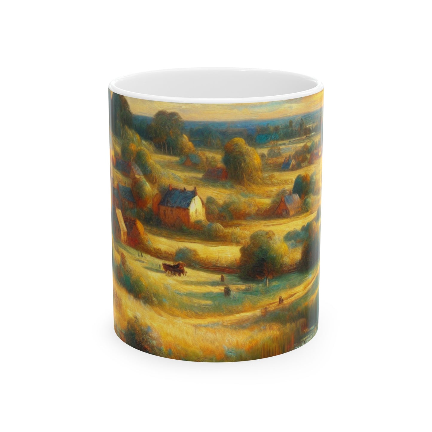 "Fairy Forest Twilight" - The Alien Ceramic Mug 11oz Neoromanticism