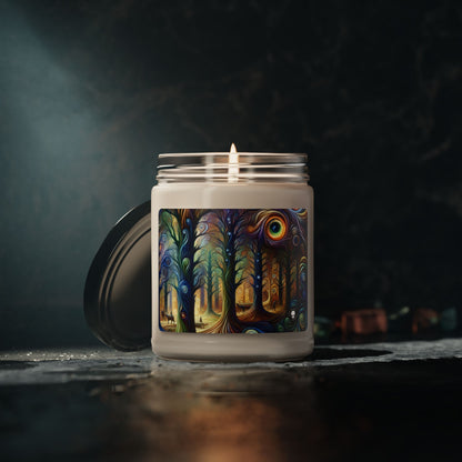 "Enchanted Rainbow Woods" - The Alien Scented Soy Candle 9oz