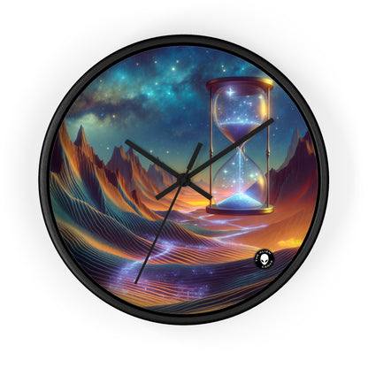 "Starry Sands of Time" - The Alien Wall Clock