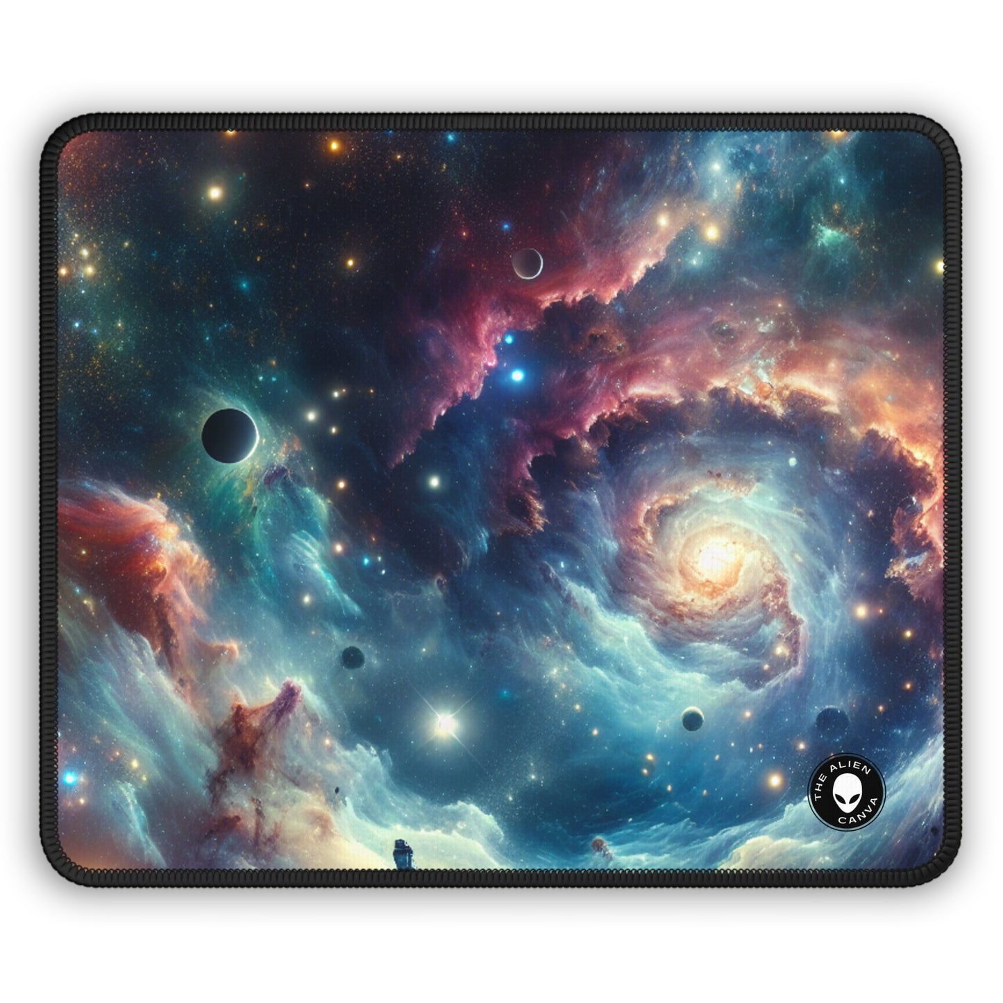 "Galactic Explorer" - Le tapis de souris de jeu Alien