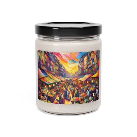 "Jungle Fauvism" - La vela de soja con aroma a extraterrestre 9oz Fauvism