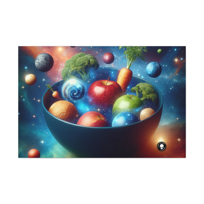 "Salade de fruits galactiques" - The Alien Canva