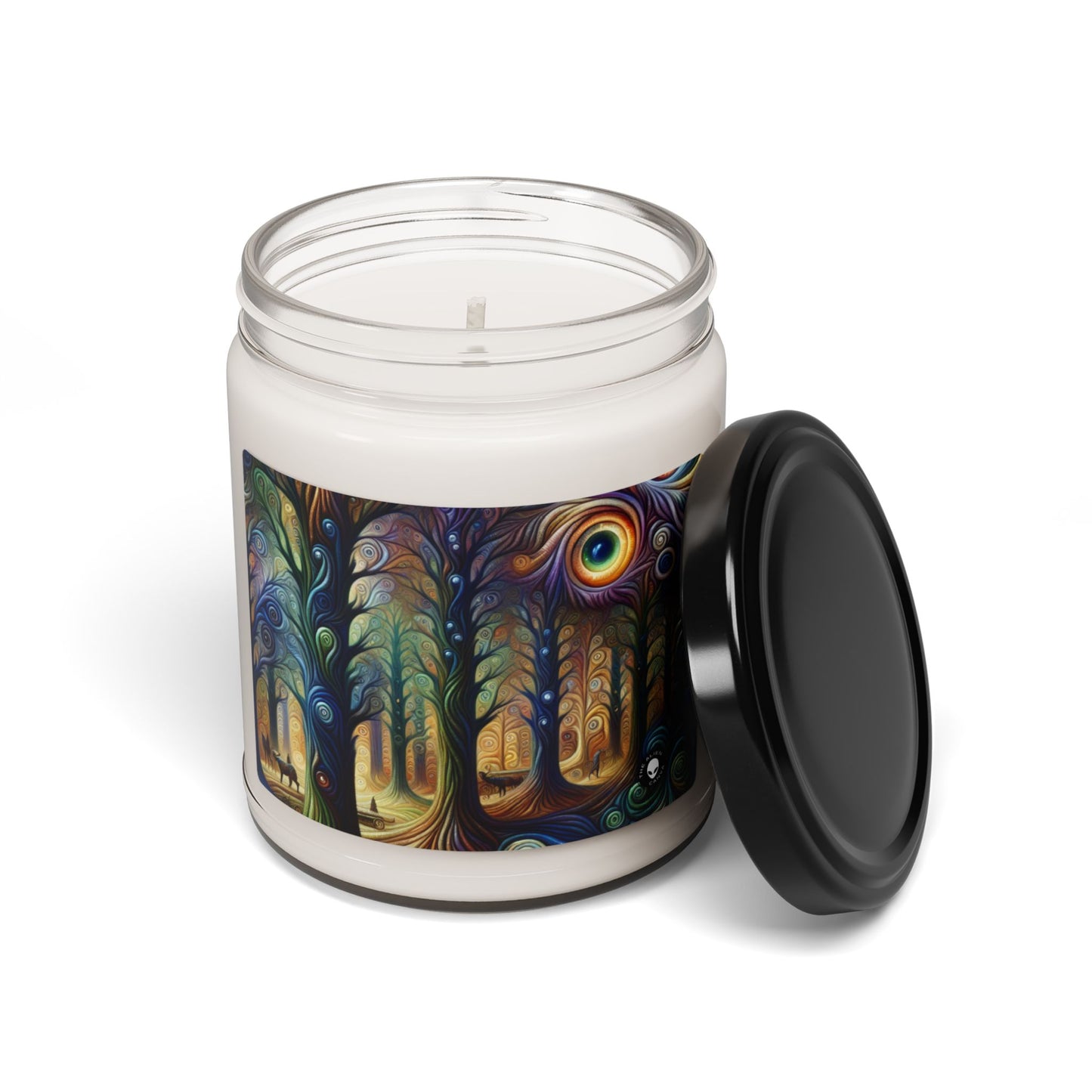 "Enchanted Rainbow Woods" - Bougie parfumée au soja Alien 9oz