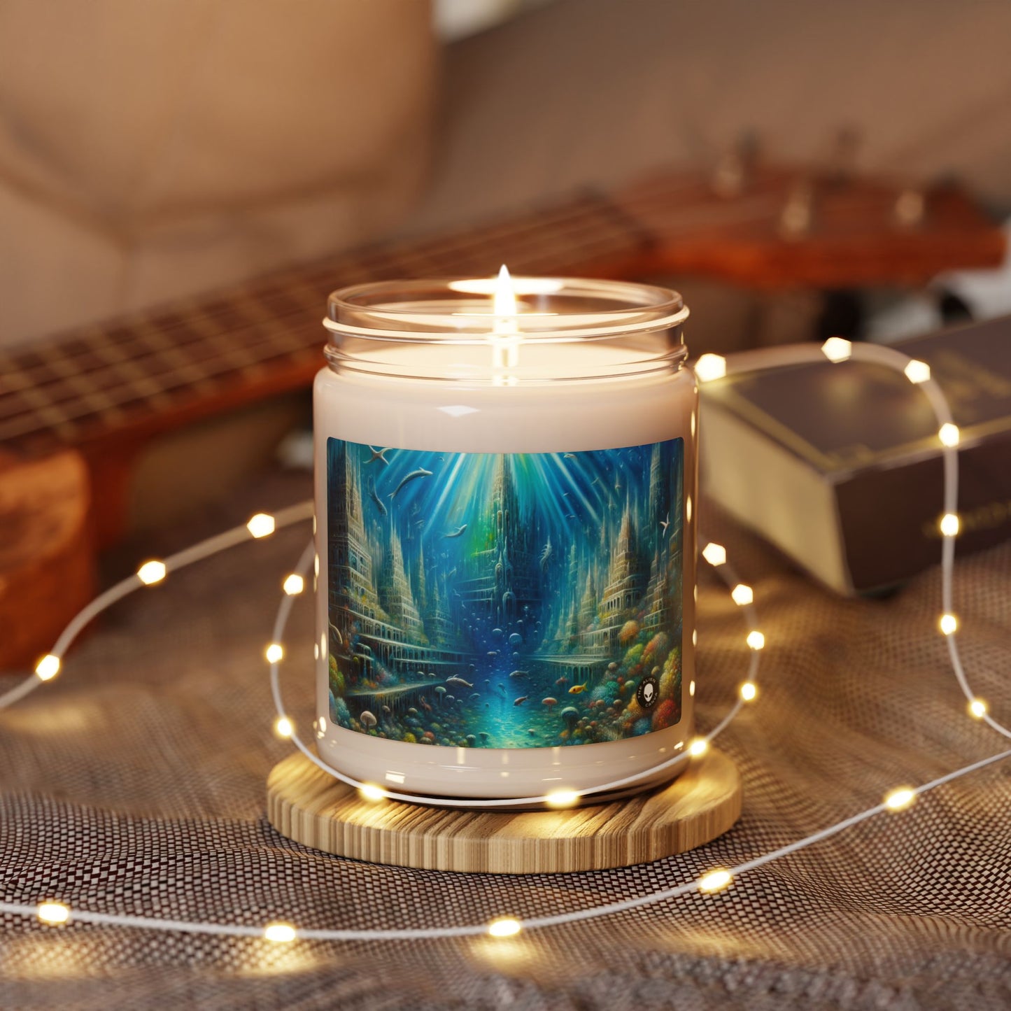 "Enchanted Underwater City" - The Alien Scented Soy Candle 9oz