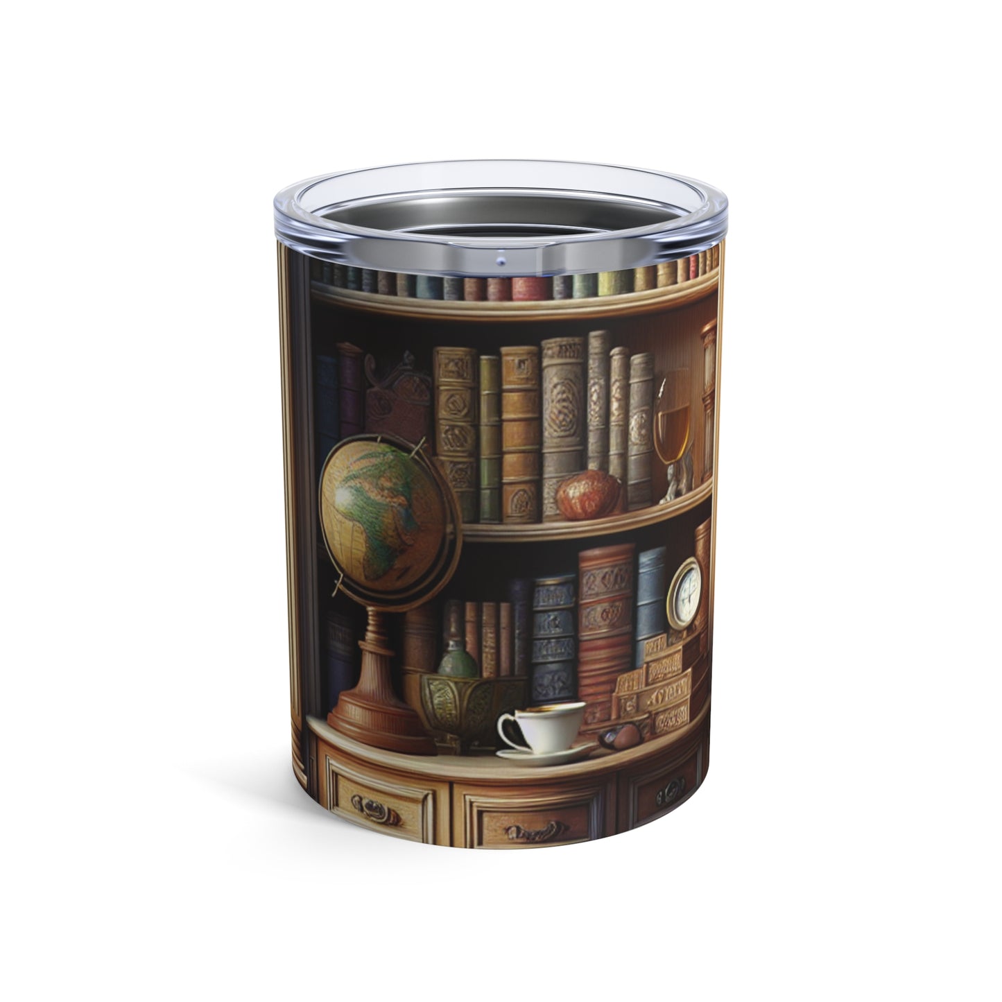 "Maravillas reveladas: un viaje trompe-l'oeil a un oasis submarino" - The Alien Tumbler 10oz Trompe-l'oeil