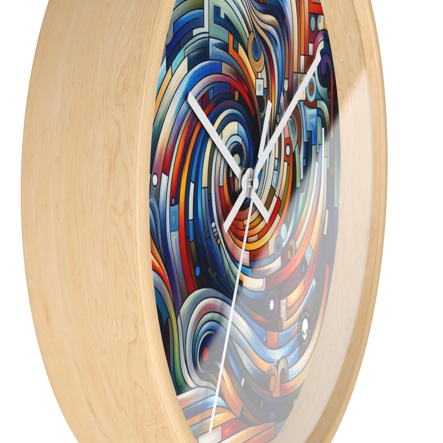 "Harmony in Motion: A Kinetic Exploration" - L'horloge murale extraterrestre Kinetic Art