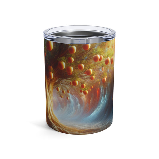 "Árbol del océano de los sueños" - Vaso extraterrestre de 10 oz