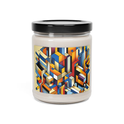 "Metropolis Pulse" - The Alien Scented Soy Candle 9oz Cubo-Futurism