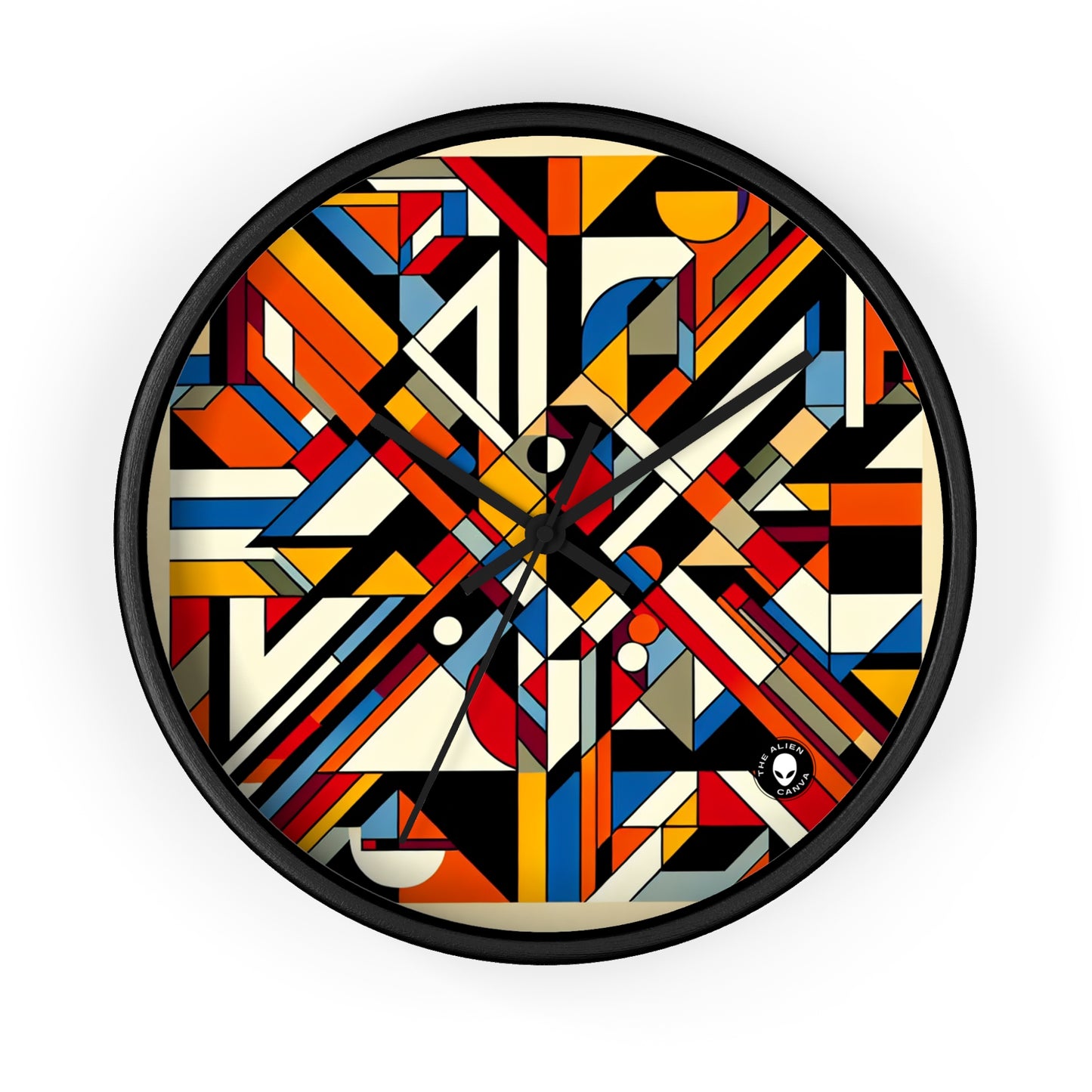 "Unis, nous sommes solidaires : un appel constructiviste à l'égalité" - The Alien Wall Clock Constructivism