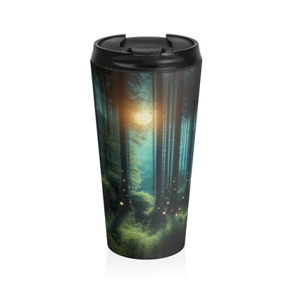 "Enchanted Night" - The Alien Stainless Steel Travel Mug