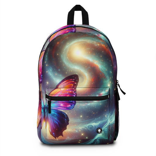 "Galactic Butterfly: A Cosmic Spectacle" - The Alien Backpack