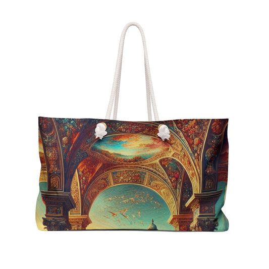 Venetian Dreams: A Fantastical Twist on the Famous Canals - The Alien Weekender Bag Venetian School