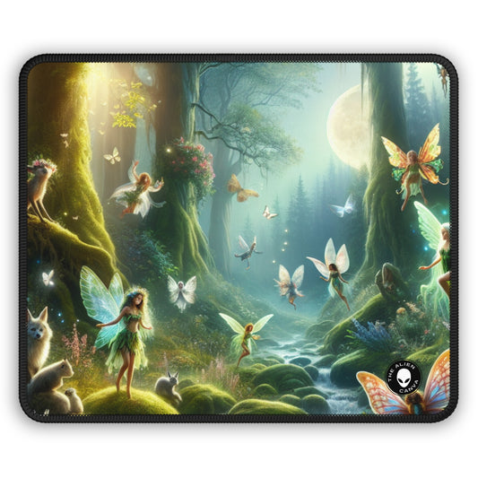 "Forêt enchantée au clair de lune" - Le tapis de souris de jeu Alien