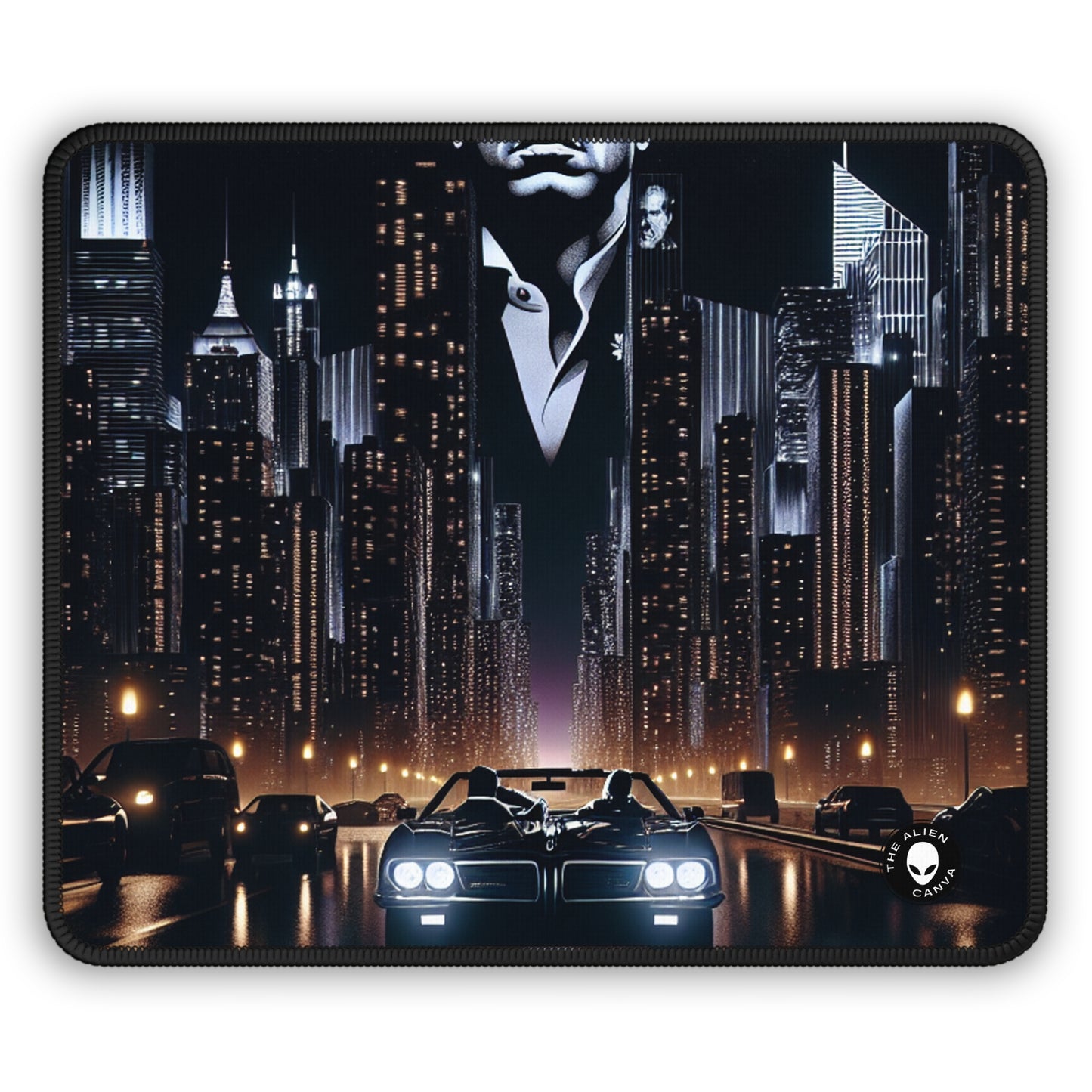 "The World is Mine: A City Drive" - The Alien Gaming Mouse Pad