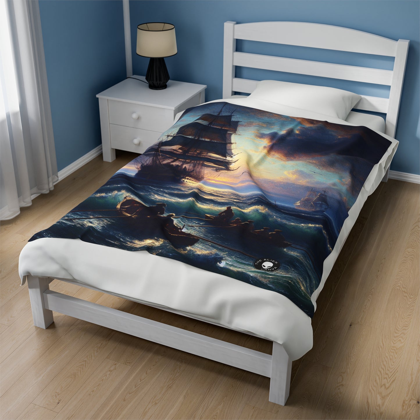 "Waltz of the Enchanted Forest" - The Alien Velveteen Plush Blanket Romanticism