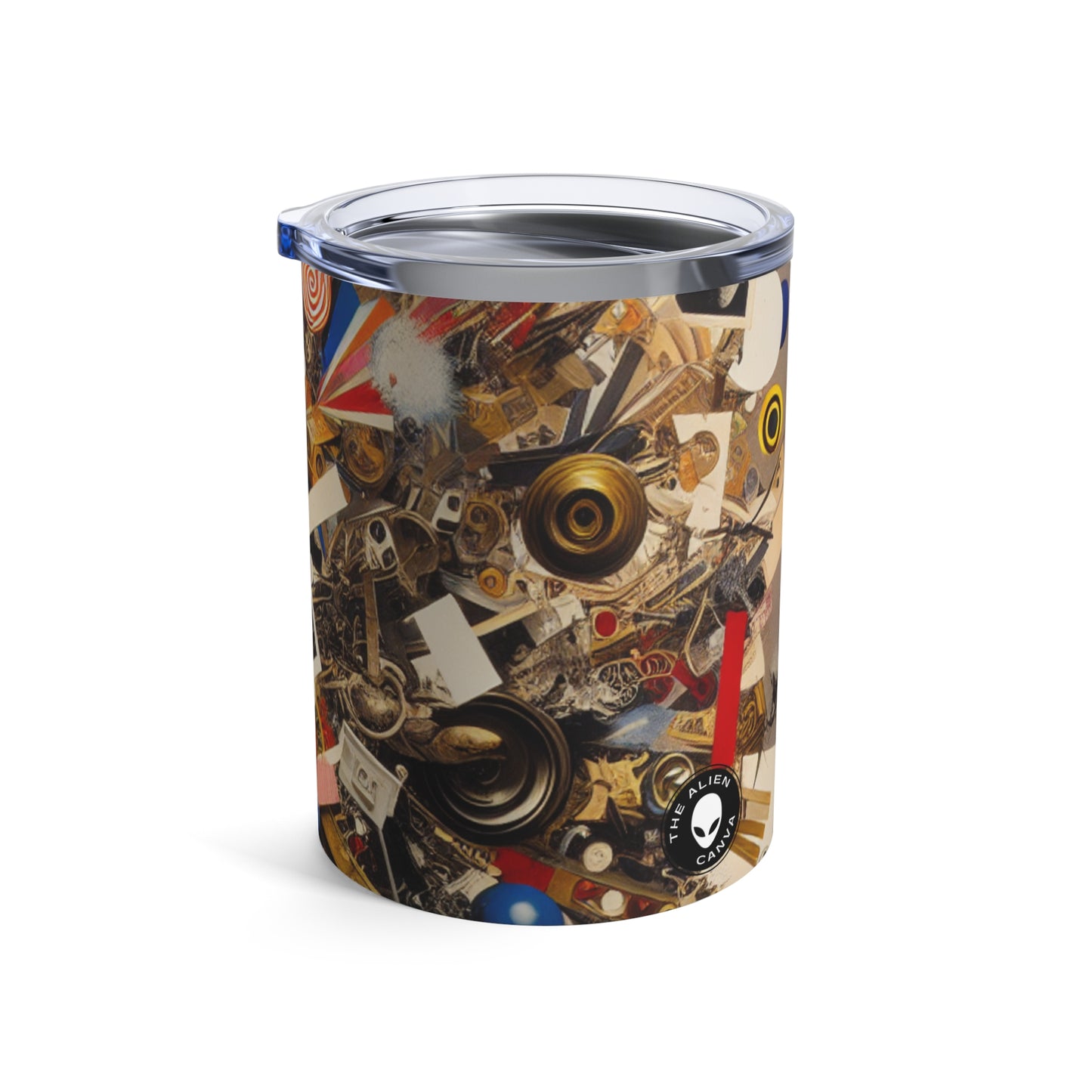 "Quirky Time Quack" - The Alien Tumbler 10oz Dadaism