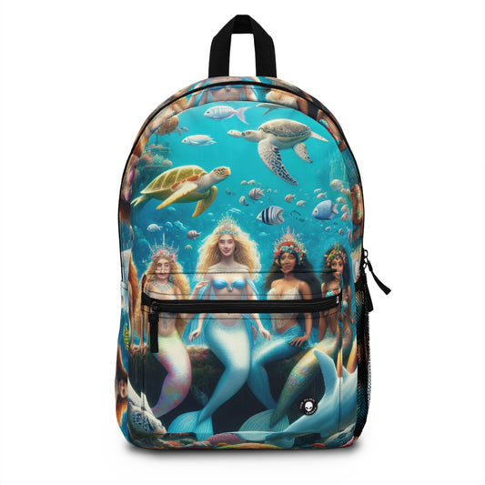 "Dive into the Enchanted Abyss: A Mermaid's Paradise" - The Alien Backpack