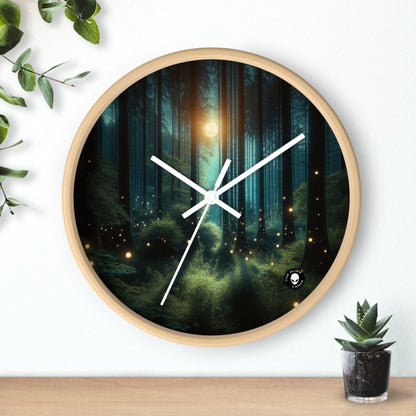 "Enchanted Night" - The Alien Wall Clock