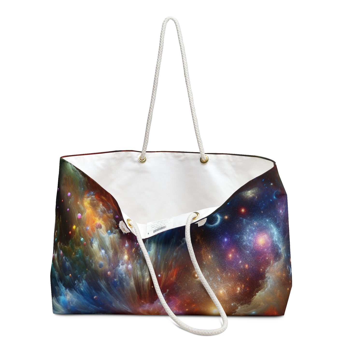 "Galactic Creation: A Kaleidoscope of Cosmic Wonder" - The Alien Weekender Bag