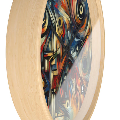 "Tempestuous Majesty" - The Alien Wall Clock Expressionism