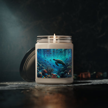 "Underwater Wonderland" - The Alien Scented Soy Candle 9oz