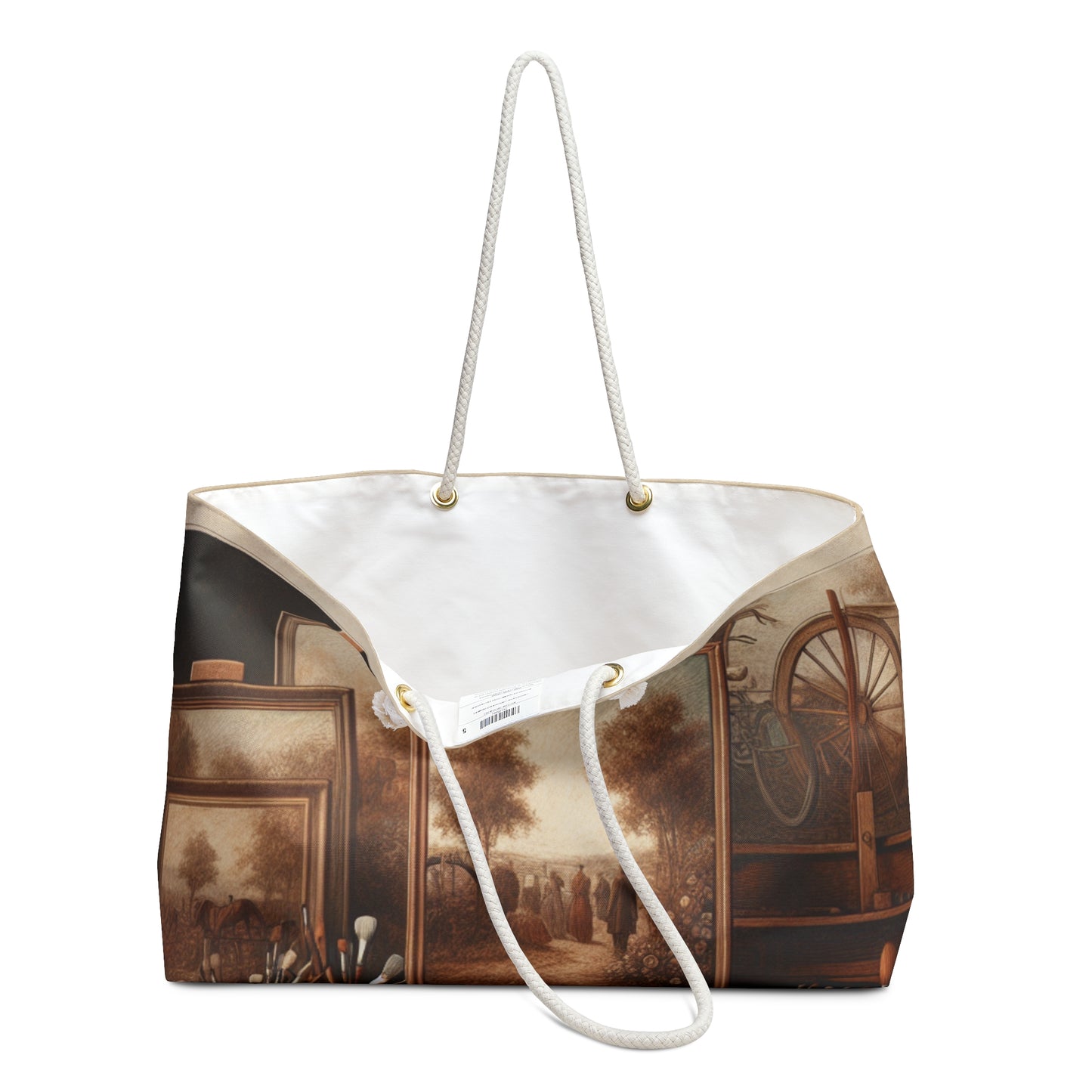 "Cosecha abundante: naturaleza muerta hiperrealista de frutas frescas" - The Alien Weekender Bag Realism