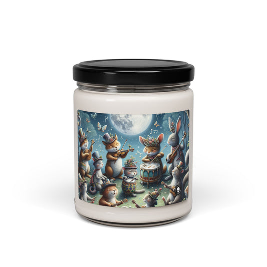 "Moonlit Melodies in the Enchanted Forest" - The Alien Scented Soy Candle 9oz