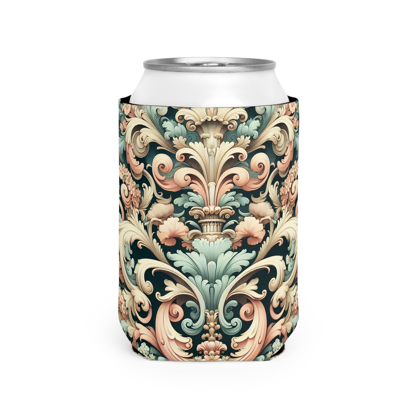 "Garden of Whimsy: A Rococo Fête" - The Alien Can Cooler Sleeve Rococo