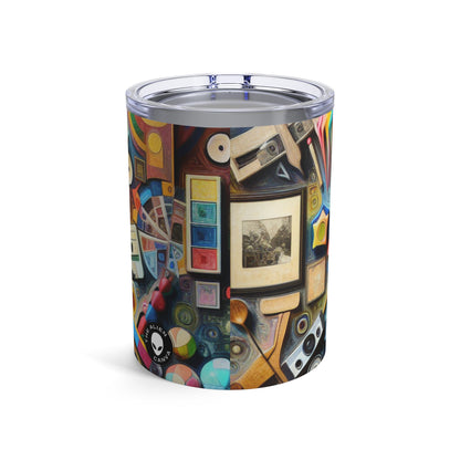 "Memory Lane: A Nostalgic Journey Through Time" - The Alien Tumbler 10oz