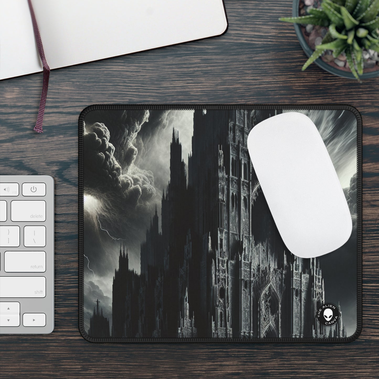 "Sauron's Shadow Tower" - The Alien Gaming Mouse Pad