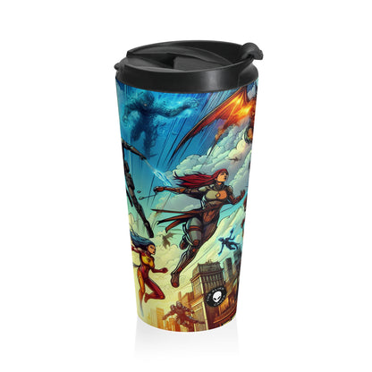 "Marvelous Mission: Save the World!" - The Alien Stainless Steel Travel Mug