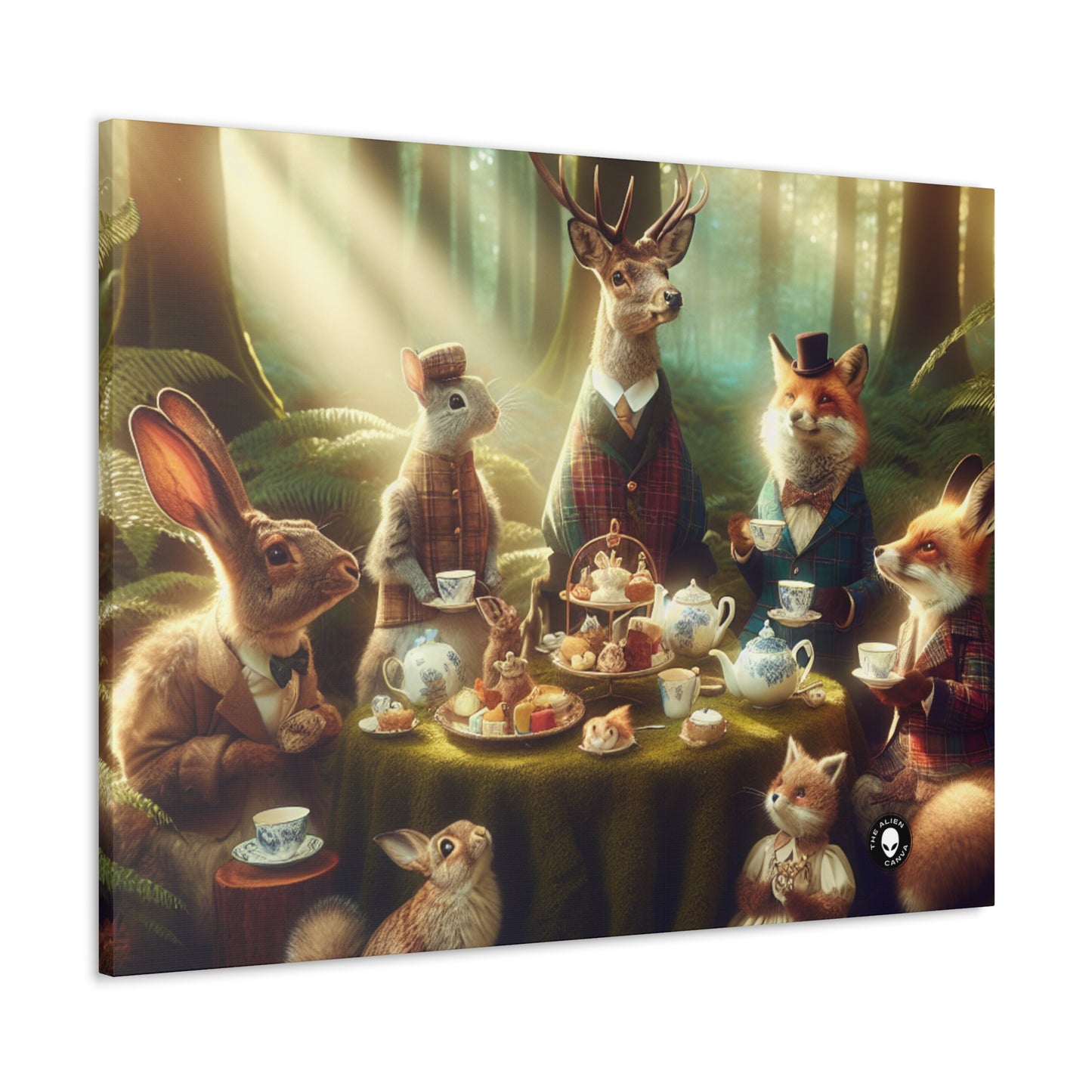 "Enchanted Tea Party" - The Alien Canva