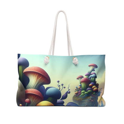 "Giant Flora and Miniature Villages: A Dreamy Wonderland" - The Alien Weekender Bag