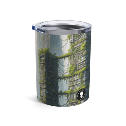 "Nature's Resurgence: The Urban Jungle" - The Alien Tumbler 10oz