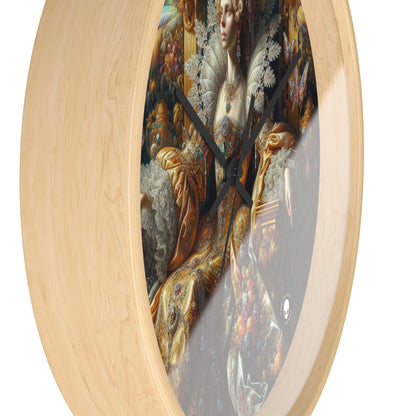 "The Splendor of a Renaissance Queen" - The Alien Wall Clock Rococo