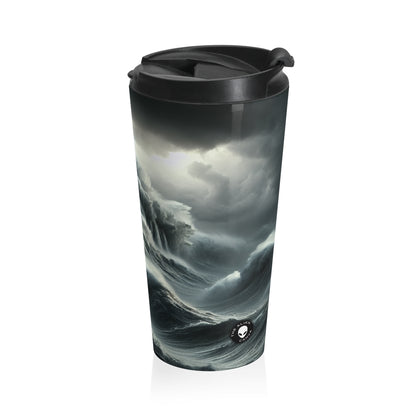 "Beacon of Resilience" - The Alien Stainless Steel Travel Mug