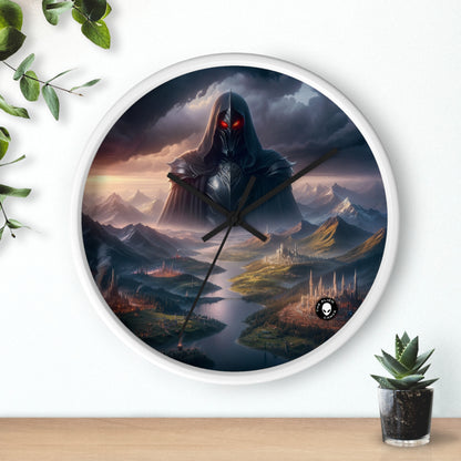"Sauron's Reclamation: The Darkening of Middle Earth" - The Alien Wall Clock