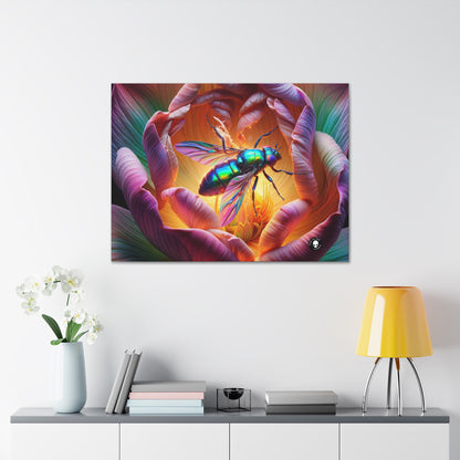 "La beauté de la nature : une mosaïque d'insectes hyperréaliste" - L'hyperréalisme Alien Canva