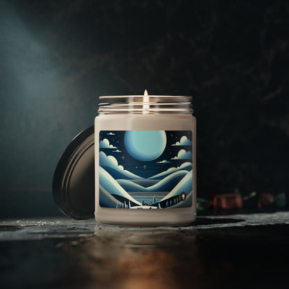 "Moonlit Haven" - The Alien Scented Soy Candle 9oz