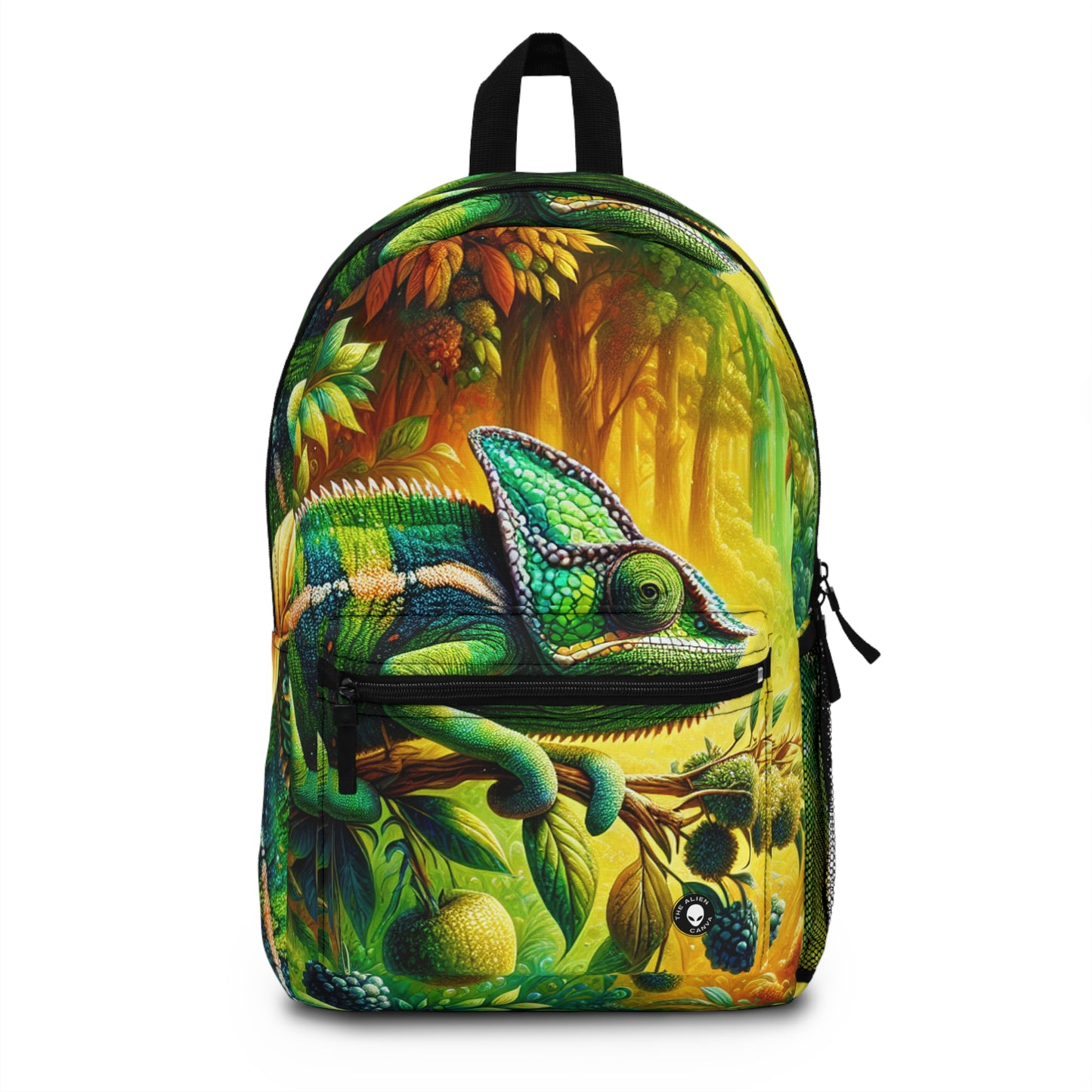 "Vibrant Woods and the Chameleon Camouflage" - The Alien Backpack