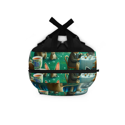 "Enchanted Moonlit Tea Party in the Forest" - The Alien Backpack